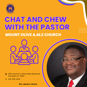 Chat & Chew With the Pastor